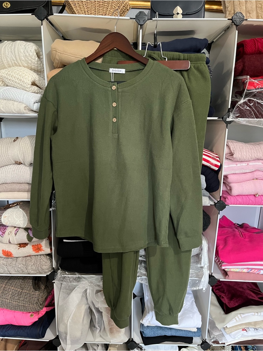 NWT Olive Green Lounge Set